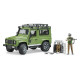 Miniature LAND ROVER Defender et son chasseur 2587 BRUDER