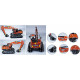 PELLE A CHENILLE DOOSAN DX300LC 9740 TRONICO 1/16