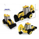 Peluche KOMATSU WB 93R Grand modèle UHK1148