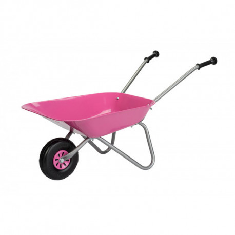 Brouette enfant métal rose 274802 ROLLY TOYS