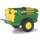 Tracteur à pédales Rolly Junior JOHN DEERE + pelle + remorque 811496 ROLLY TOYS