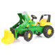 Tracteur à pédales Rolly Junior JOHN DEERE + pelle + remorque 811496 ROLLY TOYS