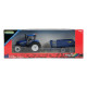 NEW HOLLAND T6.175 + Remorque TP NC 43268 BRITAINS 1/32