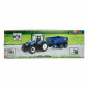 NEW HOLLAND T6.175 + Remorque TP NC 43268 BRITAINS 1/32