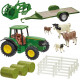 Coffret Ma ferme a constuire avec JOHN DEERE 43257 BRITAINS 1/32