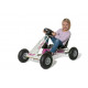 KARTING 3-8 ans avec roues gonflables blanc et violet AirRunner FERBEDO 105014