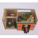 ATELIER AVEC PORTES COULISSANTES 610816 KIDS GLOBE FARMING 1/ 32