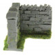 4 angles de mur de pierre BT3007 BRUSHWOOD 1/32