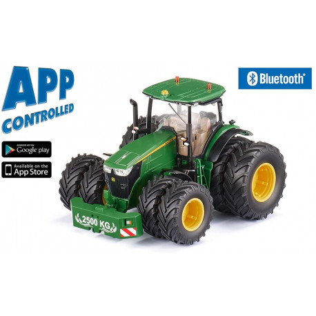 JOHN DEERE 7290R Radiocommandé bluetooth 6735 SIKU CONTROL 1/32