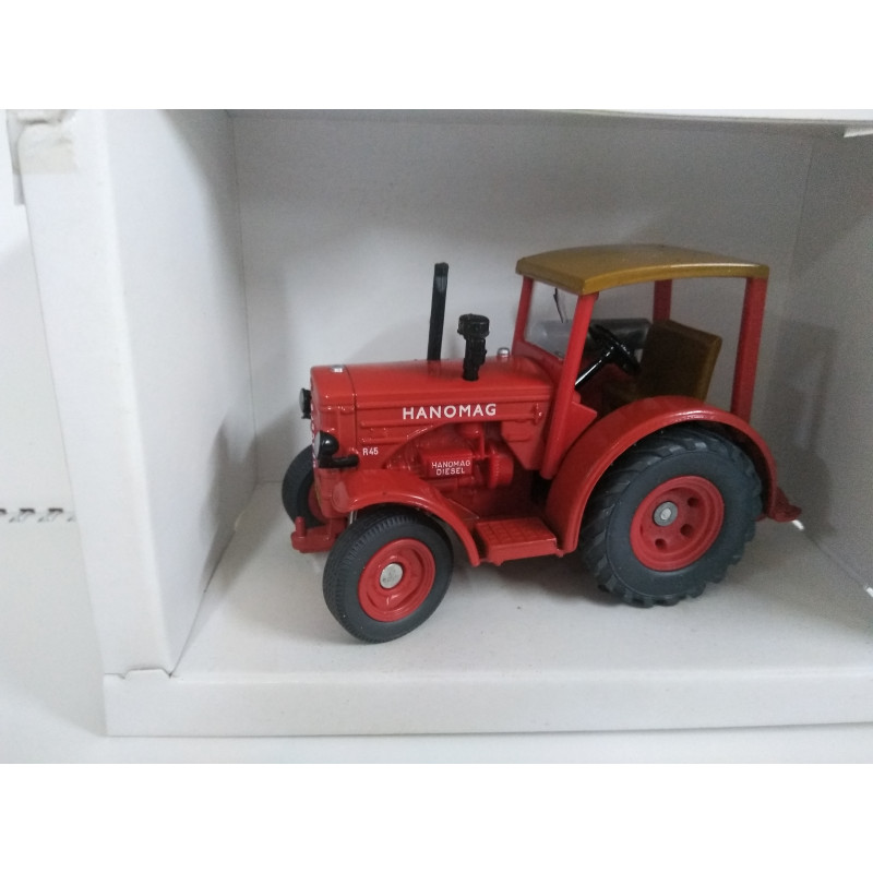 HANOMAG R40 jouet tracteur mécanique miniature 1:25 en tôle de fer blanc  fabriqué en Europe - Forges et Jardins