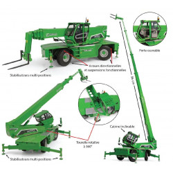 Télescopique MERLO Roto 50.35 S Plus H8143 UNIVERSAL HOBBIES 1/32