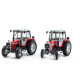 TRACTEURS MASSEY FERGUSON 675 4wd + 690 2wd H7121 UNIVERSAL HOBBIES 1/32