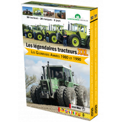 PACK DVD "Les légendaires tracteurs XXL Partie 1 + 2 CD00425