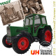 TRACTEUR MINIATURE FENDT FARMER 108 LS 4x4 50 ans FENDT 100 H6333 UH 1/32