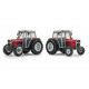 TRACTEURS MASSEY FERGUSON 390 4wd + 398 2wd H7122 UNIVERSAL HOBBIES 1/32