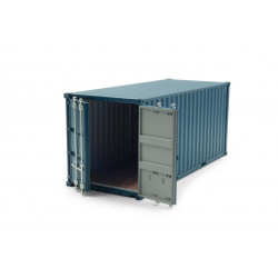 Container bleu 20 pieds 1257
