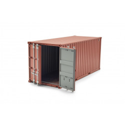 Container marron 20 pieds 1259