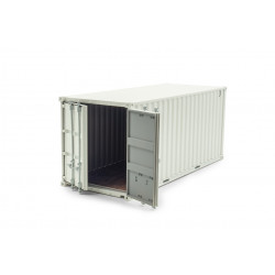 Container blanc 20 pieds 1256