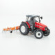 MASSEY FERGUSON 6290 et cultivateur repliable 43335