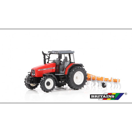 MASSEY FERGUSON 6290 et cultivateur repliable 43335