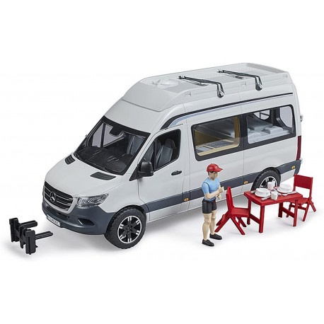 MB SPRINTER Camoing car et ses accessoires 2672 Bruder