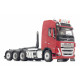Camion VOLVO FH5 8x4 ampirol ROUGE M2235-03