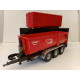 Pack Porte-caisson KRAMPE THL 30L + Big Body 750 + caisson rouge 40 m3