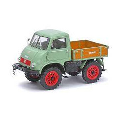 MERCEDES UNIMOG U401 vert Cabine Westfalia SCHUCO 450017600