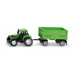 Tracteur DEUTZ avec remorque FORTUNA 1606 SIKU 1/64