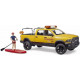 Voiture miniature DODGE RAM 2500 avec sauveteur et paddle B2506 BRUDER