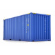 Container bleu 20 pieds 2323-01 Marge Models 1/32