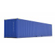 Container bleu 40 pieds 2324-01 Marge Models 1/32