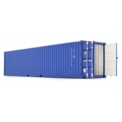 Container bleu 40 pieds 2324-01 Marge Models 1/32