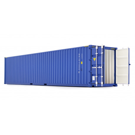 Container bleu 40 pieds 2324-01 Marge Models 1/32