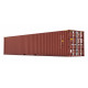 Container marron 40 pieds 2324-02 Marge Models 1/32