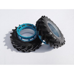 2 Roues de jumelage avec barillet IH ACA20