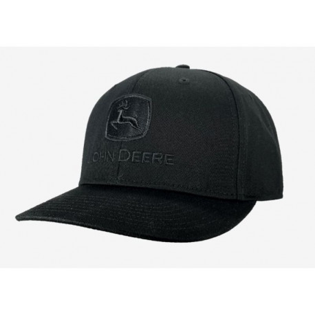 Casquette noire John Deere logo noir MC13080560BK