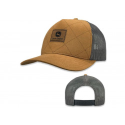 Casquette matelassée avec arrière en filet John Deere MC13083322CB