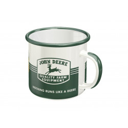 Tasse émaillée JOHN DEERE Quality Farm Equipment 43208