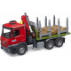 Camion MB AROCS Grue et rondins 3669 bruder