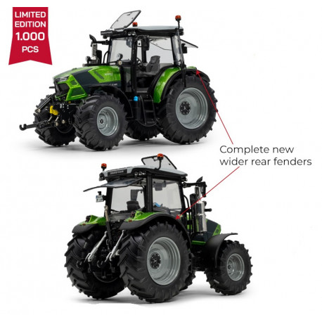 DEUTZ-FAHR 6135C TTV Warrior Java Green W1086 WEISE TOYS 1/32