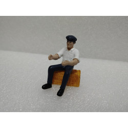 5 Conducteurs de tracteur chemise blanche DE56A