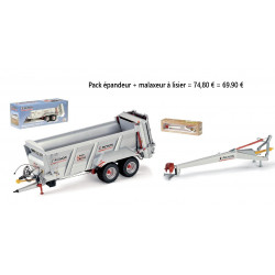 Pack Epandeur à fumier PICHON Muck Master + malaxeur à lisier ROS 1/32