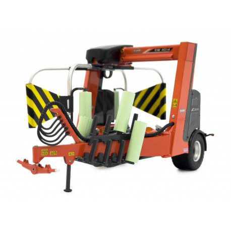 Enrubanneuse balle carrée KUHN SW 4014 M2425 Marge Models 1/32