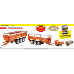 Benne miniature MAUPU TDM 86-32 EVO Anniversaire 100 ans REP296 REPLICAGRI 1-32