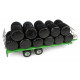 20 balles rondes d'ensilage enrubannées noires H7230