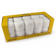20 balles rondes d'ensilage enrubannées blanches H7232