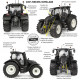 Tracteur VALTRA N175 Noir métallisé UH7235 UH 1-32