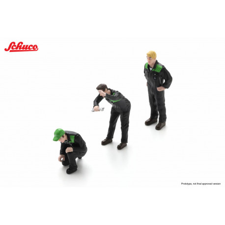 Set 3 mécaniciens DEUTZ-FAHR SCHUCO S0021