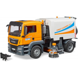 Balayeuse MAN TGS 3780 BRUDER 1/16